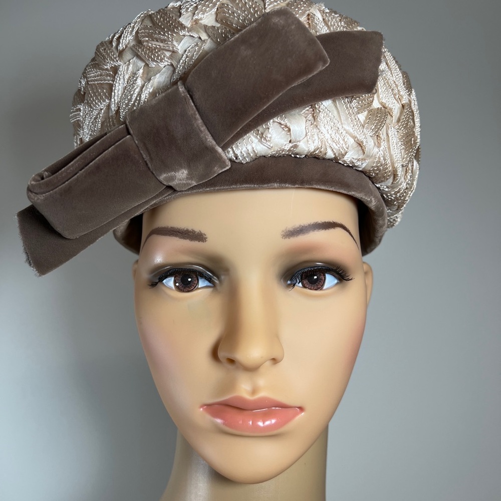 Very unique vintage hat by Mr. John.